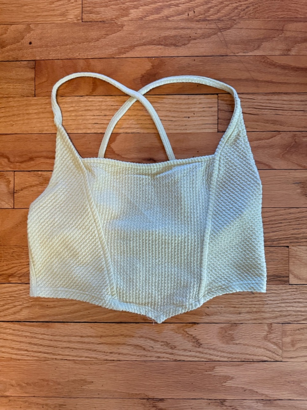Urban Outfitters Ribbed Cropped Tank